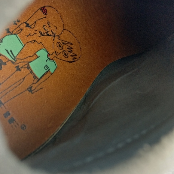 HANDMADE in Europe LEATHER in & out Amerindian Navajo Villager Chukka Sneaker 8 - Picture 13 of 14